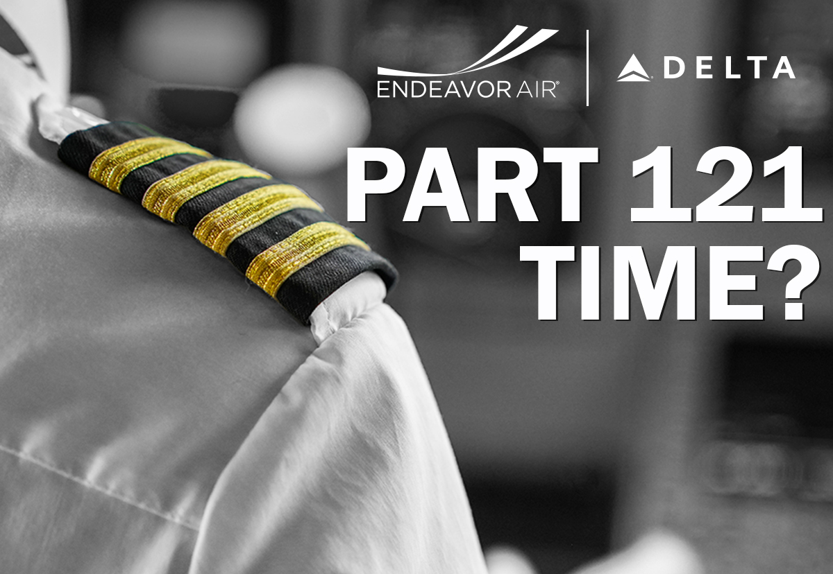Endeavor Air - Part 121 Time